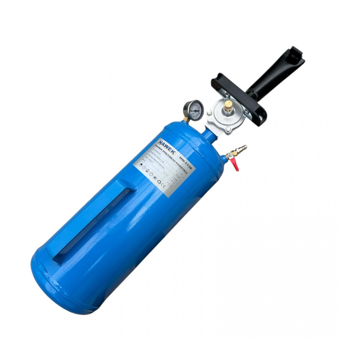 БУТИЛКА ЗА ШОКОВО ПОМПАНЕ НА ГУМИ 9 ЛИТРА HAWEK