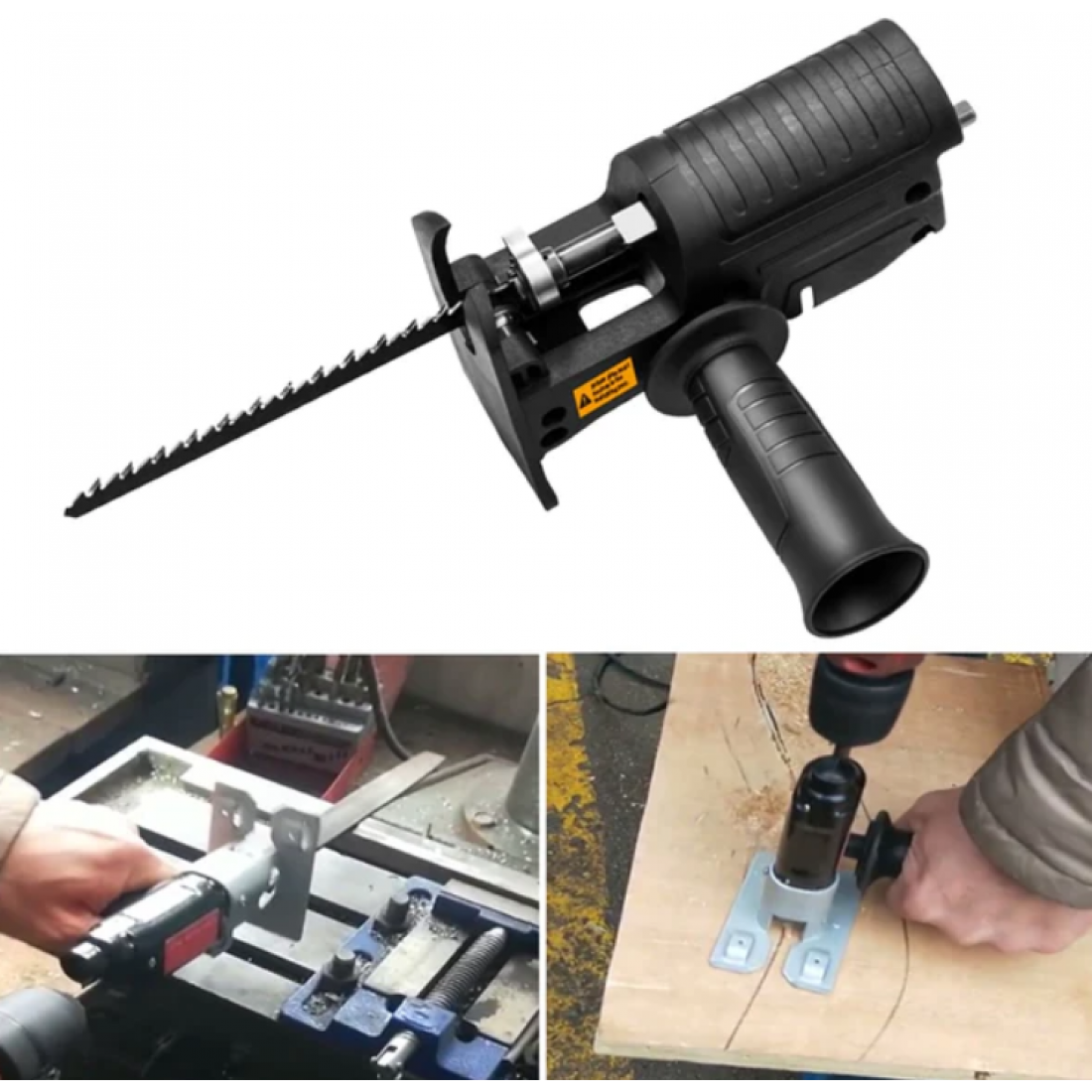 Универсален адаптер - прободен трион за винтоверт и бормашина към зеге