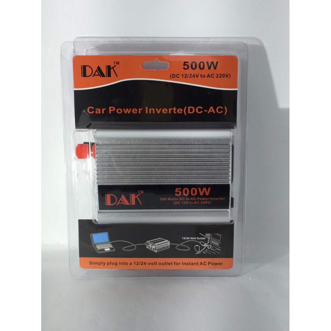 Инвертор на напрежение DAK 500w 12V/220V