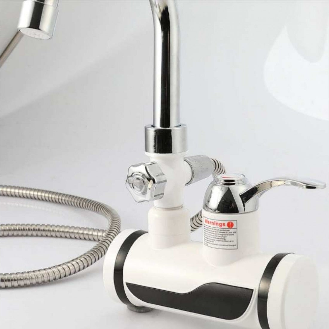 Стенен Нагревател за вода + Душ слушалка