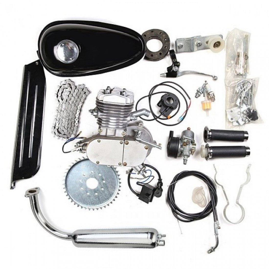 Бензинов вело двигател / двигател за колело 50куб.