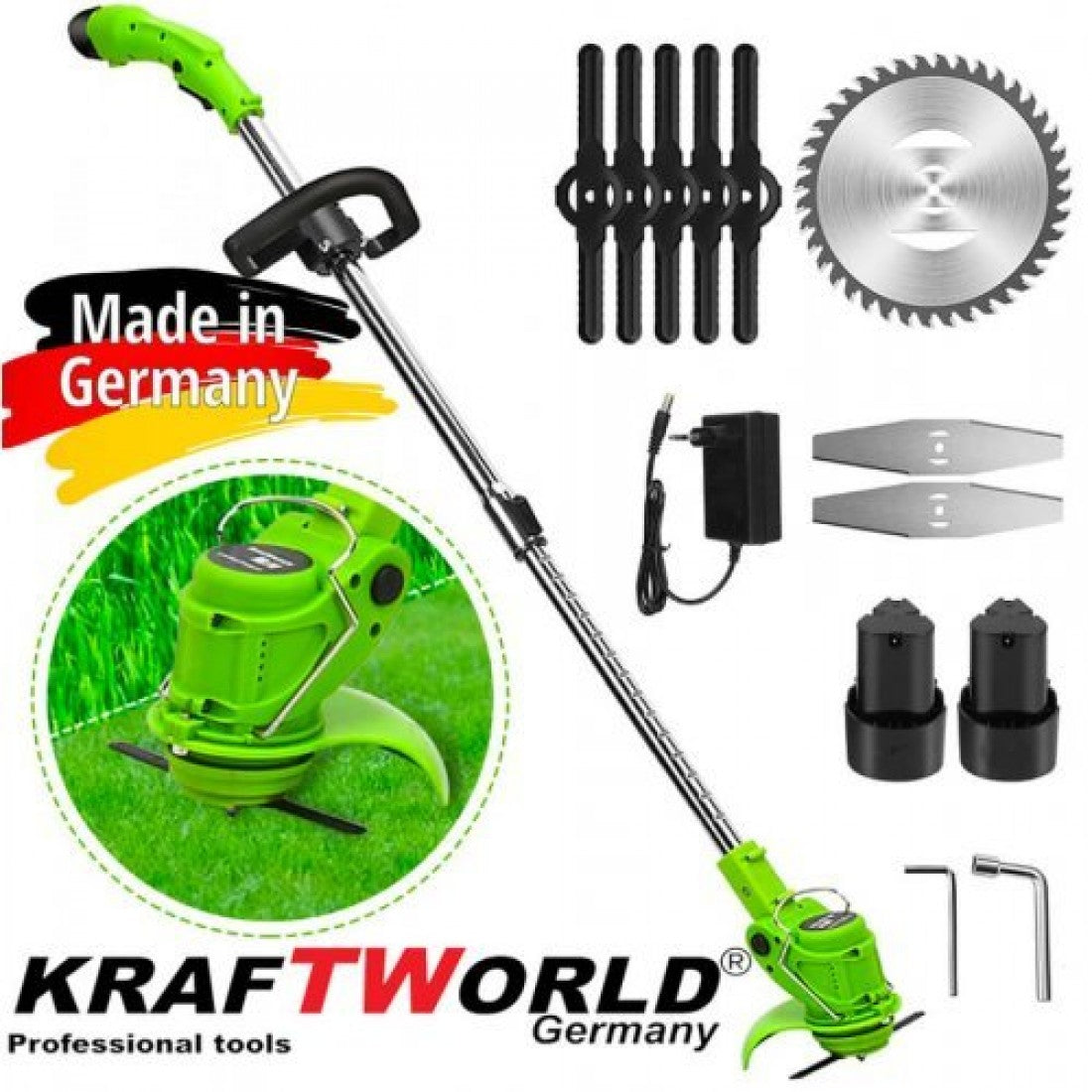 Акумулаторен Градински Тример Kraft