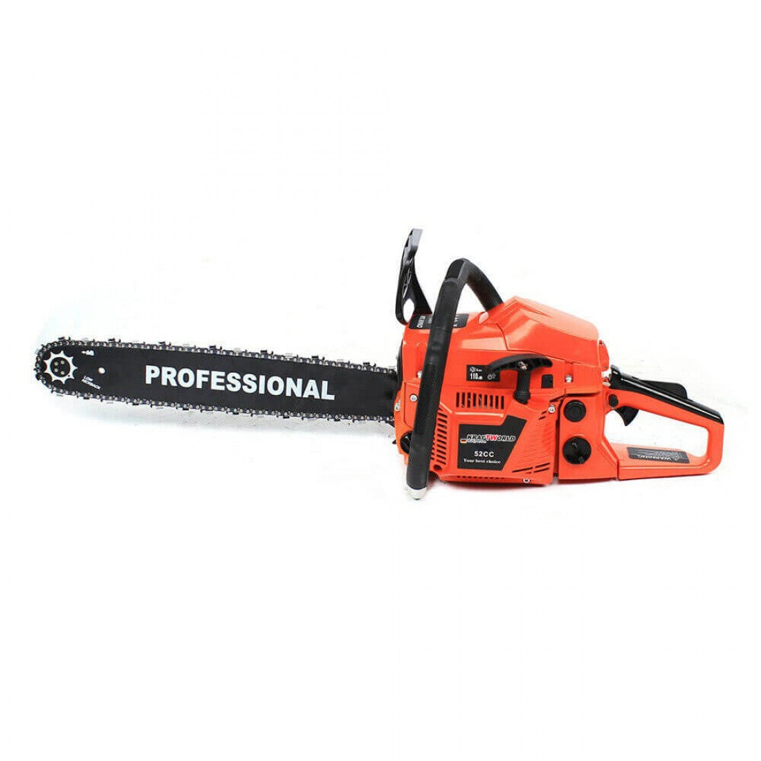 Бензинова Резачка за Дърва KRAFT Бензинов Моторен Верижен Трион 40см шина 7,5к.с 68 Кубика