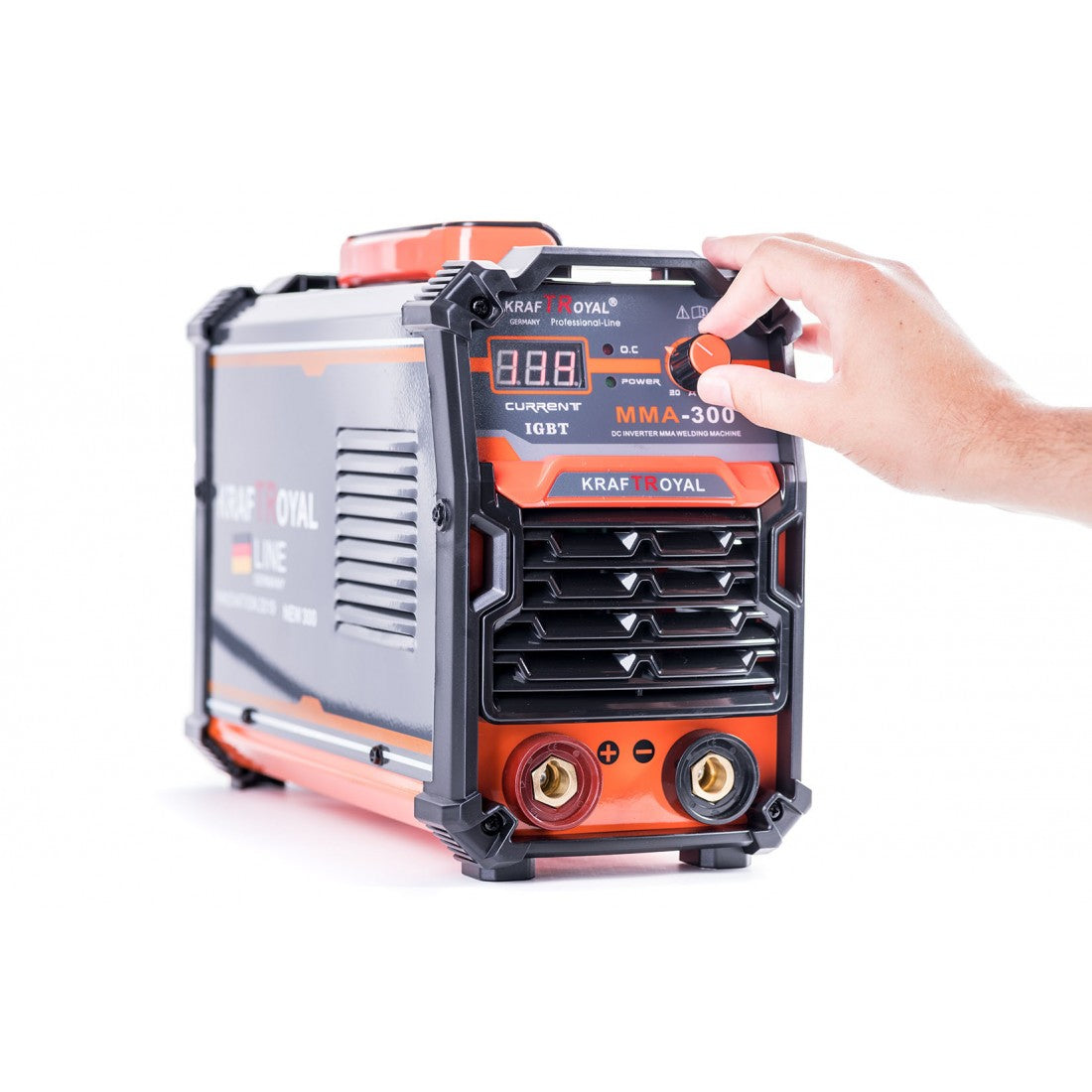 Инверторен Електрожен 350А с куфар Kraft RYOAL