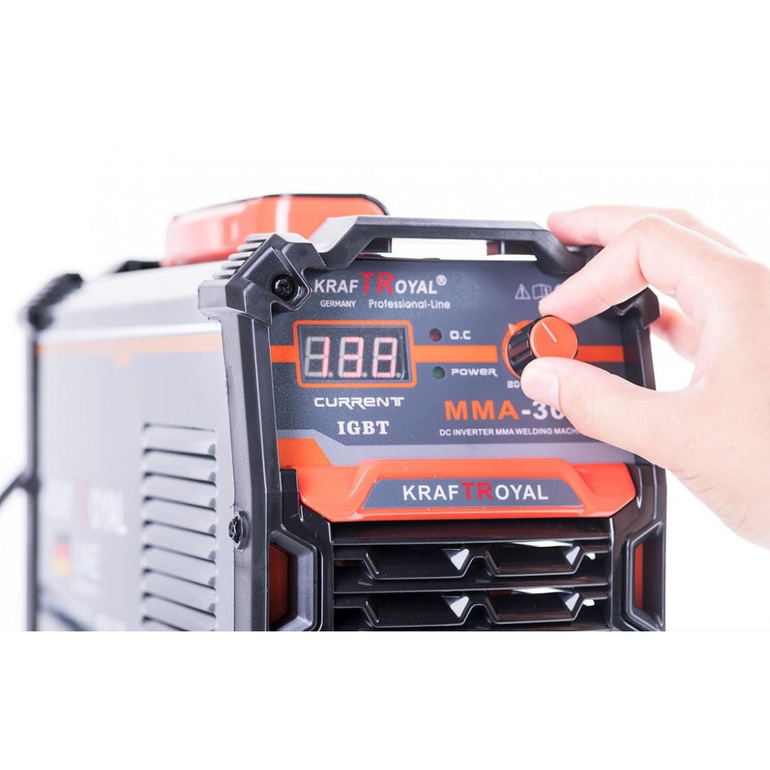 Инверторен Електрожен 350А с куфар Kraft RYOAL