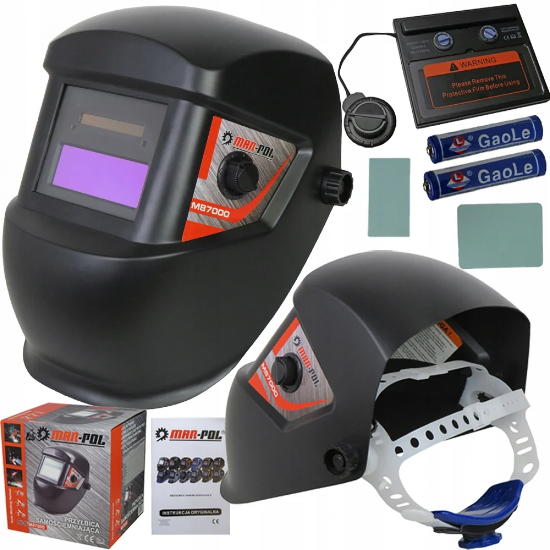 Телоподаващо Инверторен Електрожен 400А 2в1 Заваръчна Техника KRONBERG 2в1 + Соларен Шлем