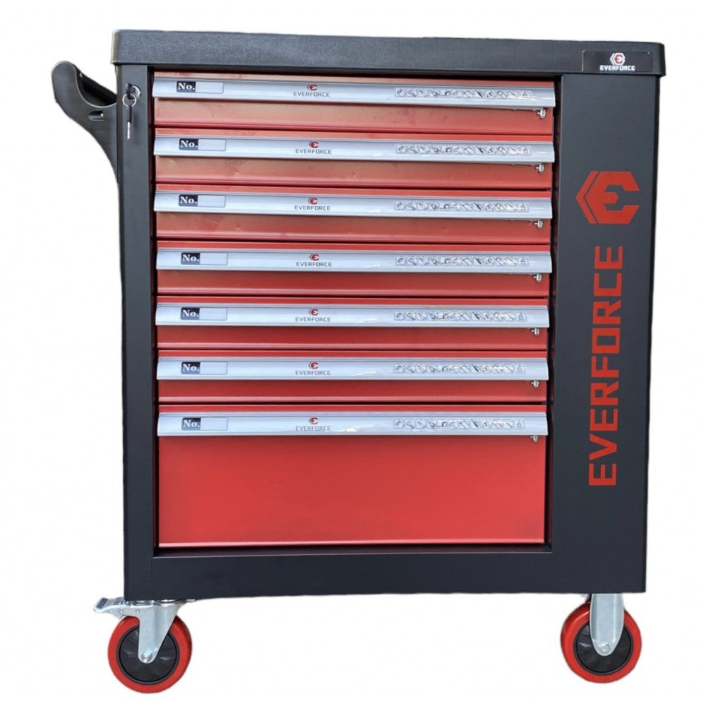 Шкаф с инструменти EVERFORCE със 7 чекмеджета и отделение за закачане на инструменти