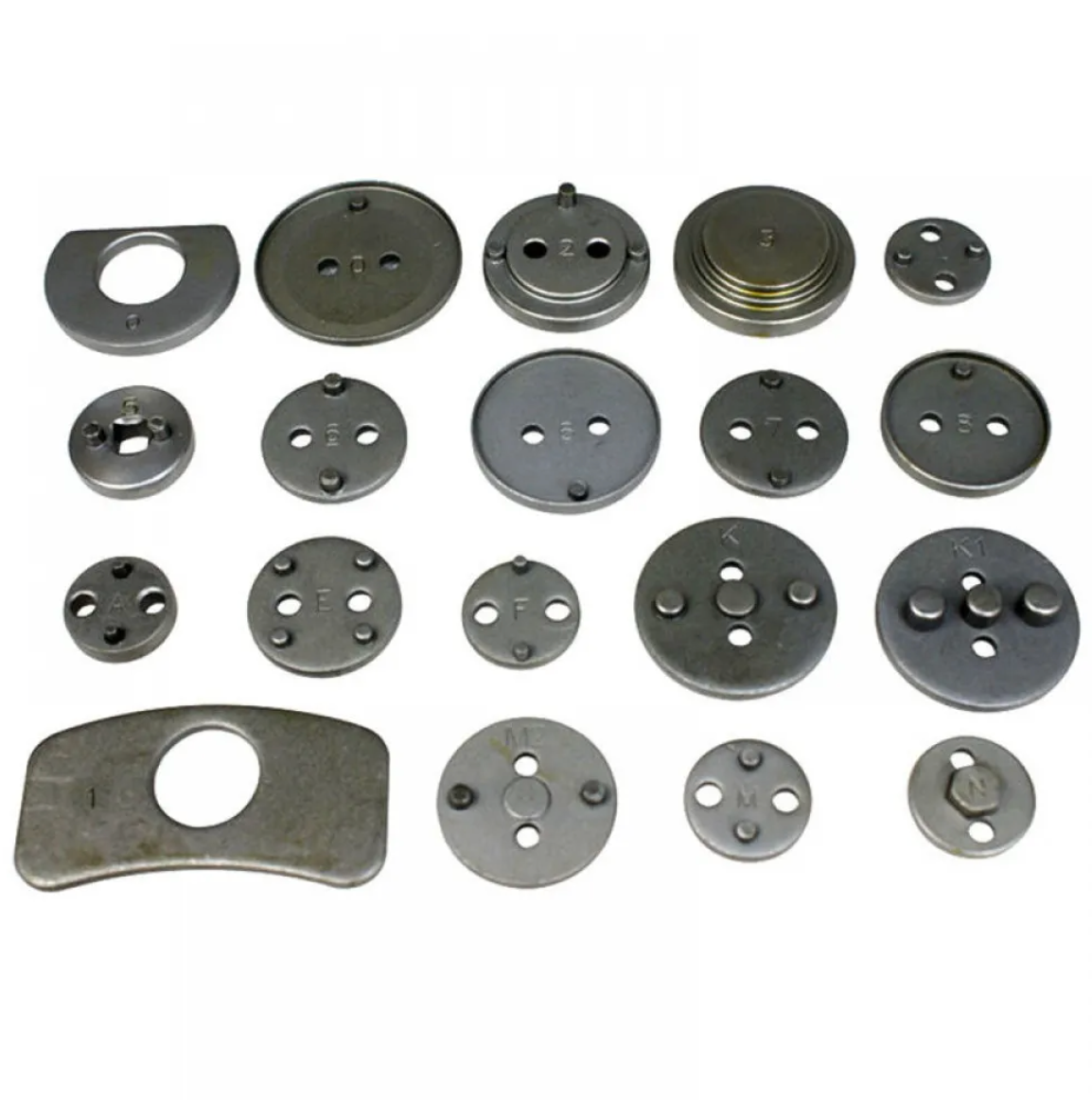 Комплект за сваляне на спирачни цилиндри с ляво и дясно въртене KrafTWelle 21 части