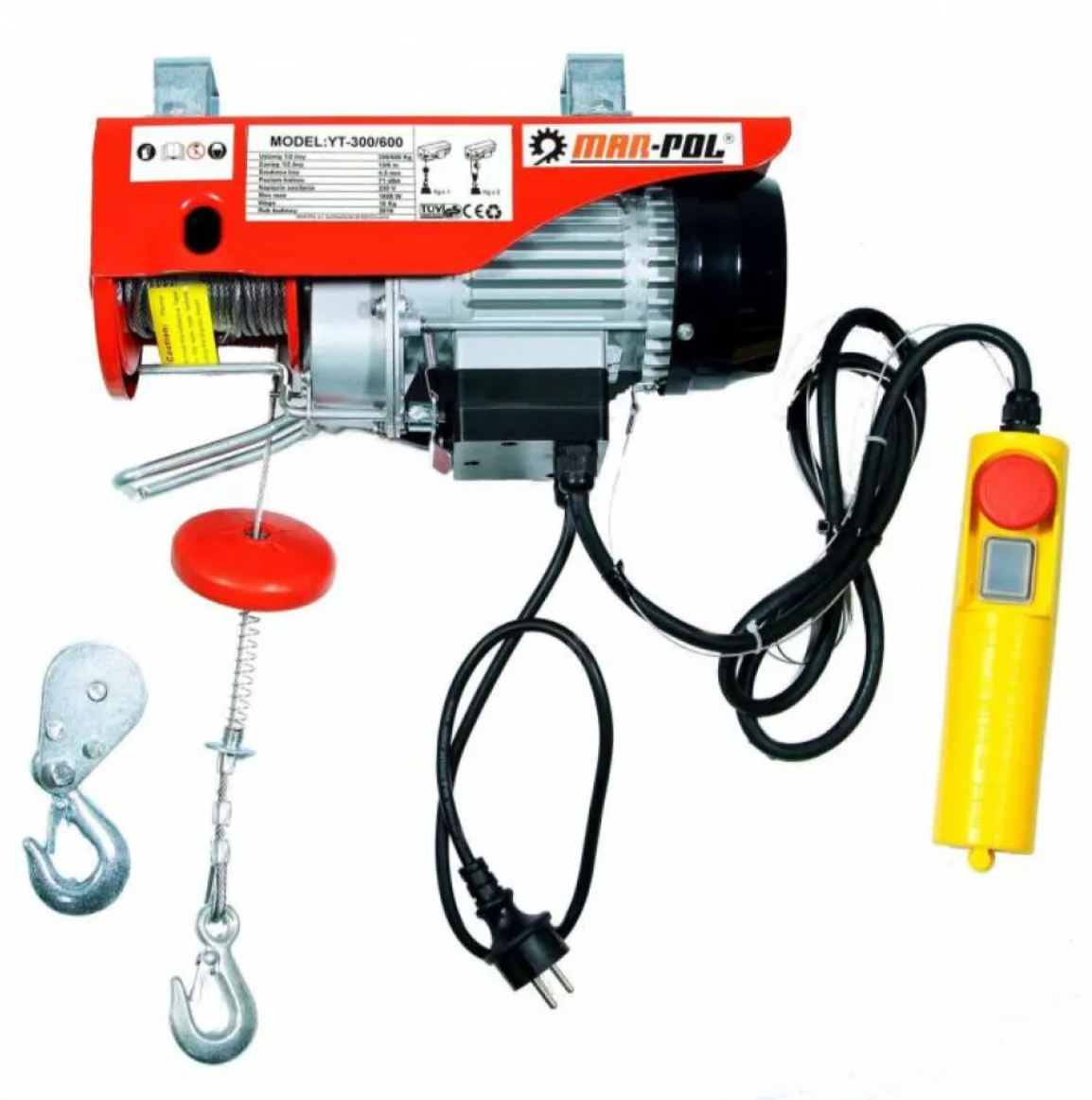 Лебедка Телфер 400/800кг 12 метра 1300W MAR POL Полша