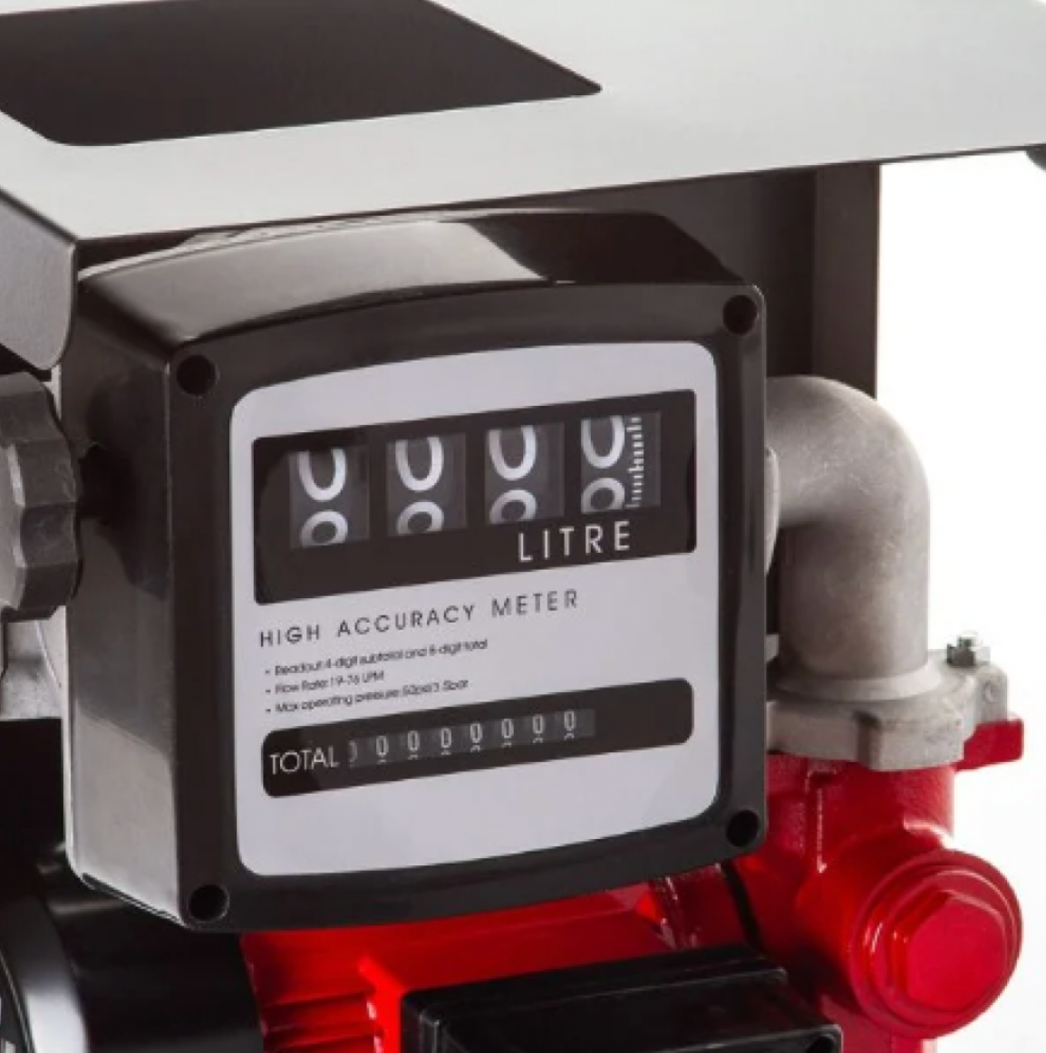 Помпа за Източване на Гориво с Брояч 220V STAHLMAYER с Механизъм