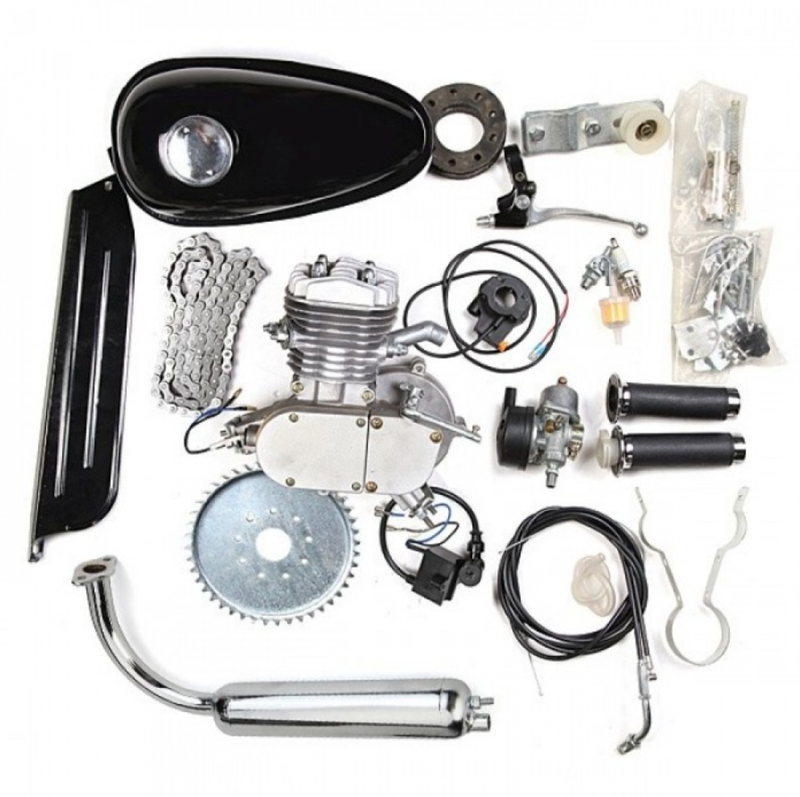 Бензинов вело двигател / двигател за колело 50куб.