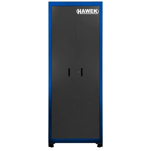 Комплект работна маса, шкафове и сервизни колички – метални HAWEK