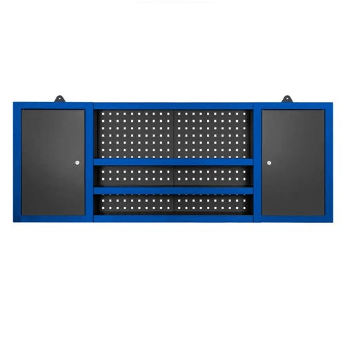 Комплект работна маса, шкафове и сервизни колички – метални HAWEK