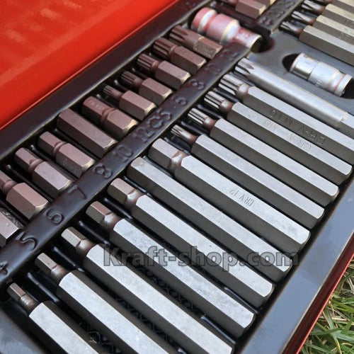 Накрайници за гедоре KraftRoyal 41 части - еврейска звезда