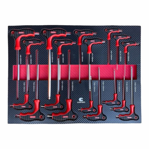 Шкаф с инструменти EVERFORCE със 7 чекмеджета и отделение за закачане на инструменти