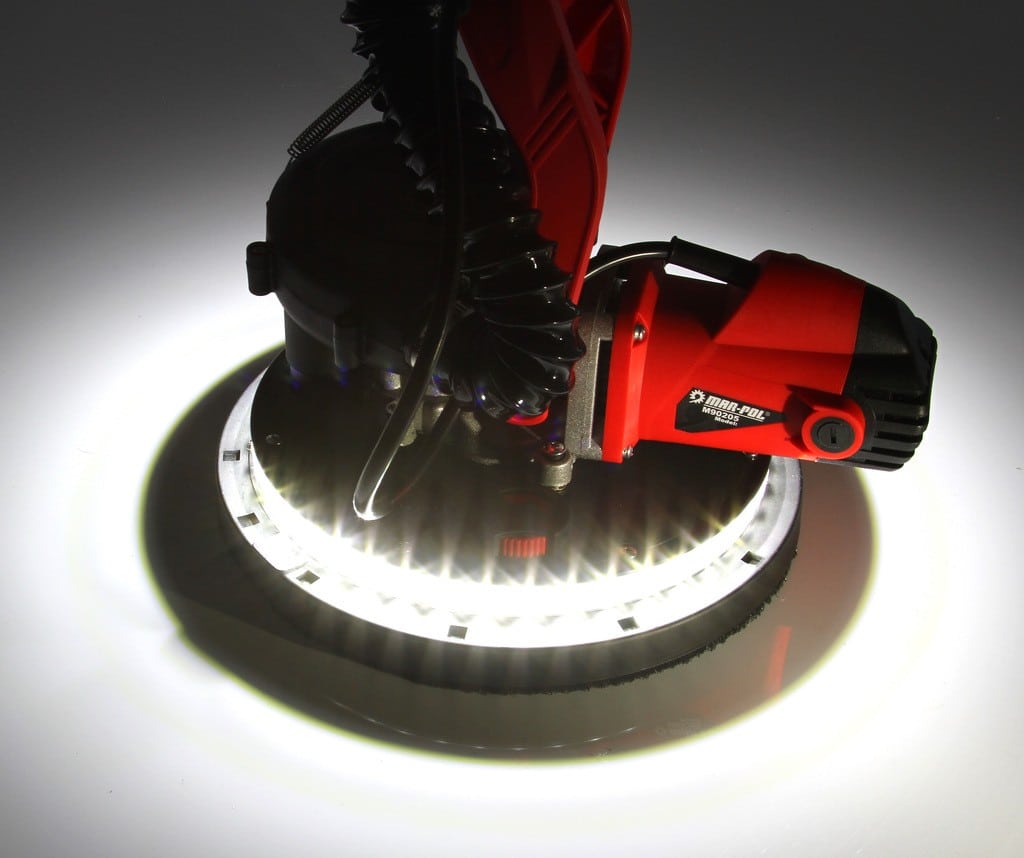 Шлайф Машина / Жираф за Шлайфане на Стени Тавани Сгъваема Лед за Мазилка 750W Mar-Pol M90206