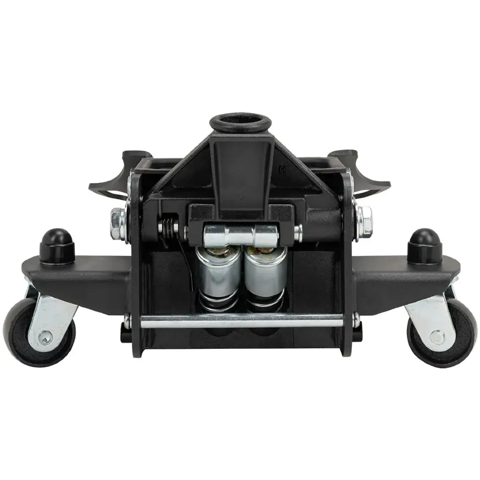 Професионален хидравличен крик „Крокодил“ ROCKFORCE 5T, нископрофилен, с педал и двойна помпа (96–595 мм)